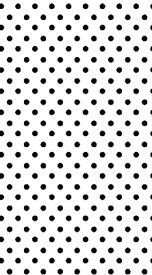 Modern roller blind Black dots