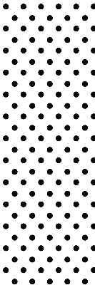 Modern roller blind Black dots