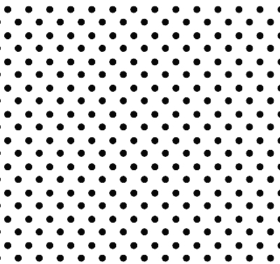 Modern roller blind Black dots