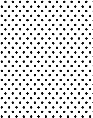 Modern roller blind Black dots