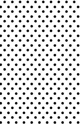 Modern roller blind Black dots