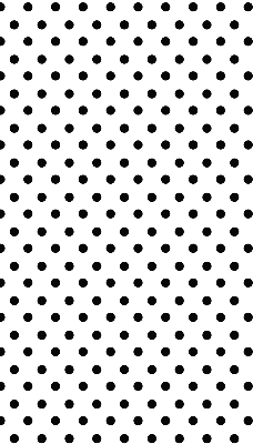 Modern roller blind Black dots