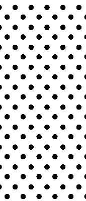 Modern roller blind Black dots