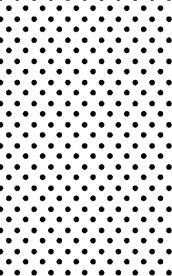Modern roller blind Black dots