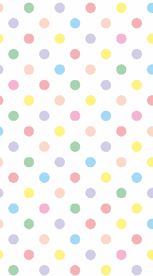 Fabric roller blind Colorful dots