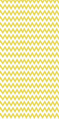 Fabric roller blind Yellow zigzags