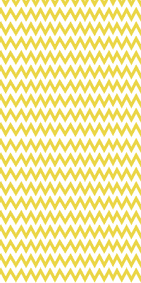 Fabric roller blind Yellow zigzags