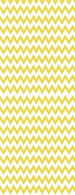 Fabric roller blind Yellow zigzags