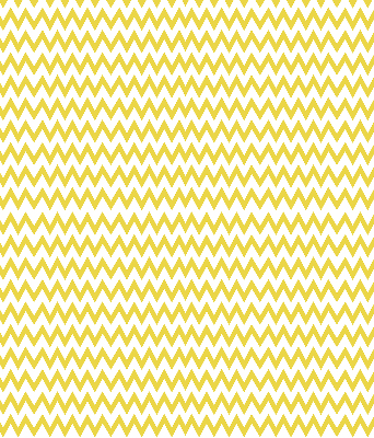 Fabric roller blind Yellow zigzags