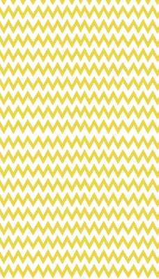 Fabric roller blind Yellow zigzags