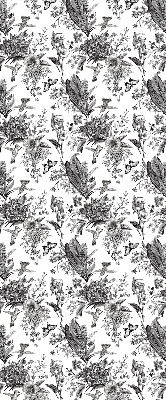 Roller blind for large window Drawn nature