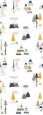 Fabric roller blind Seasons