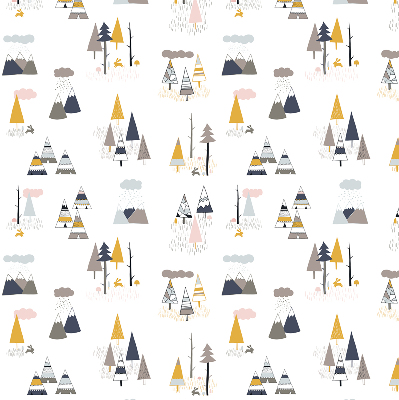 Fabric roller blind Seasons