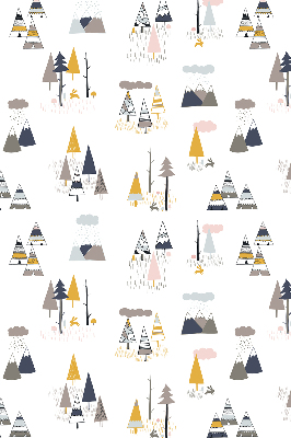 Fabric roller blind Seasons