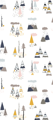 Fabric roller blind Seasons