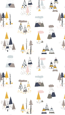 Fabric roller blind Seasons