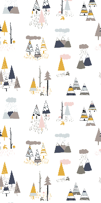 Fabric roller blind Seasons