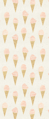 Roller blind for large window Ice-cream