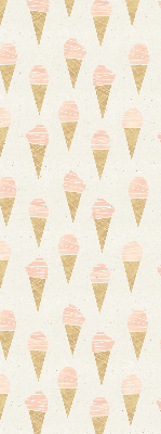 Roller blind for large window Ice-cream