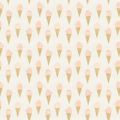 Roller blind for large window Ice-cream