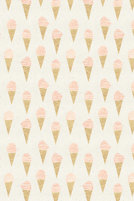Roller blind for large window Ice-cream