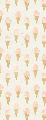 Roller blind for large window Ice-cream