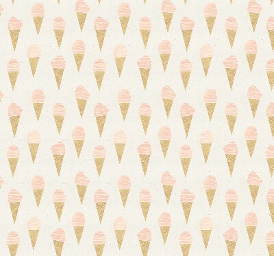 Roller blind for large window Ice-cream