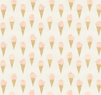 Roller blind for large window Ice-cream