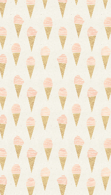 Roller blind for large window Ice-cream