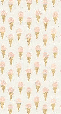 Roller blind for large window Ice-cream
