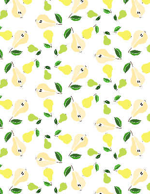 Roller blind for large window Pears