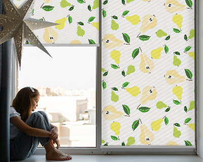 Roller blind for large window Pears