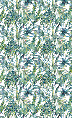 Fabric roller blind Tropical leaves