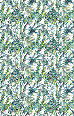 Fabric roller blind Tropical leaves