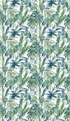 Fabric roller blind Tropical leaves