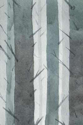 Modern roller blind Trees
