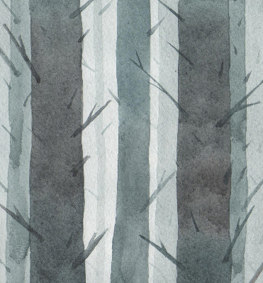 Modern roller blind Trees