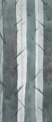 Modern roller blind Trees