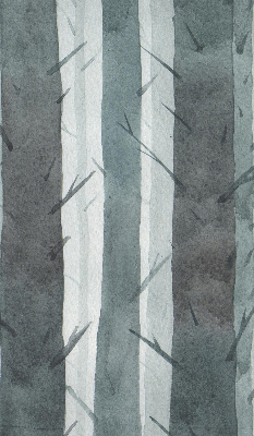 Modern roller blind Trees