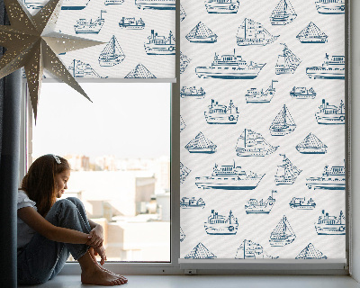 Fabric roller blind Ships
