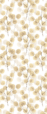 Modern roller blind Yellow branches