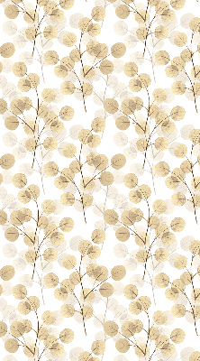 Modern roller blind Yellow branches
