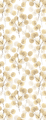 Modern roller blind Yellow branches