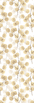 Modern roller blind Yellow branches