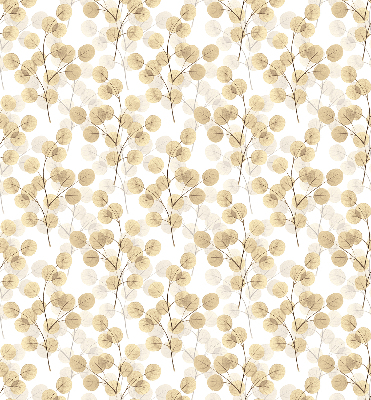Modern roller blind Yellow branches