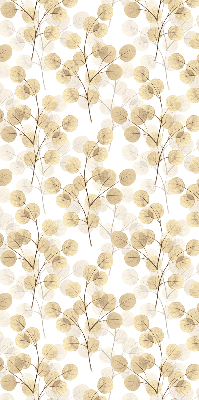Modern roller blind Yellow branches