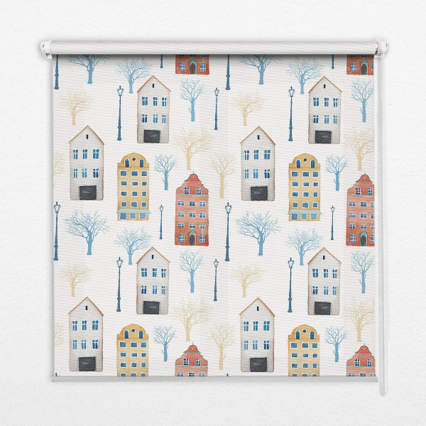 Roller blind for large window Blocks