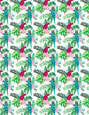 Roller blind for large window Parrots