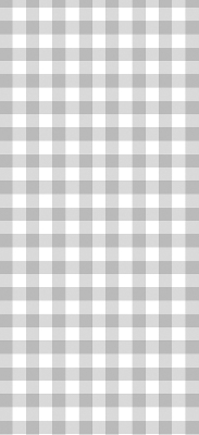 Roller blind for large window Gray checks