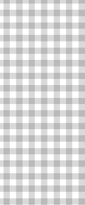 Roller blind for large window Gray checks
